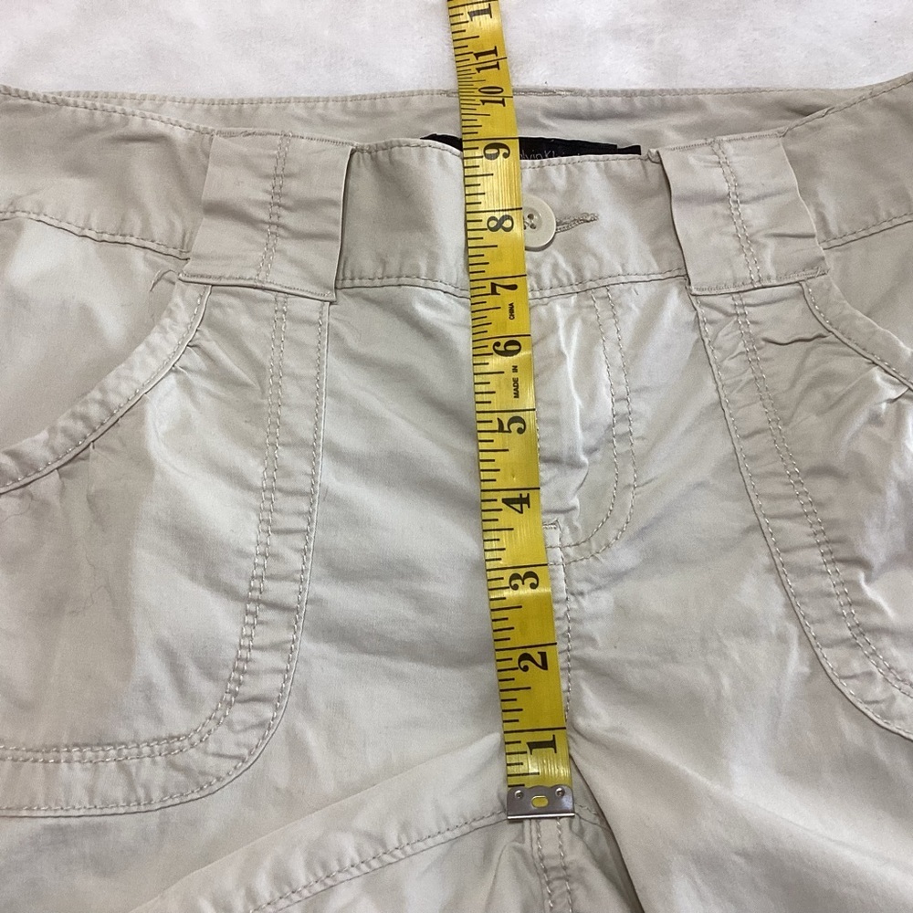 Calvin Klein Casual Shorts Relaxed Fit Cotton/Elastane Cream/Tan 4 - Picture 7 of 10
